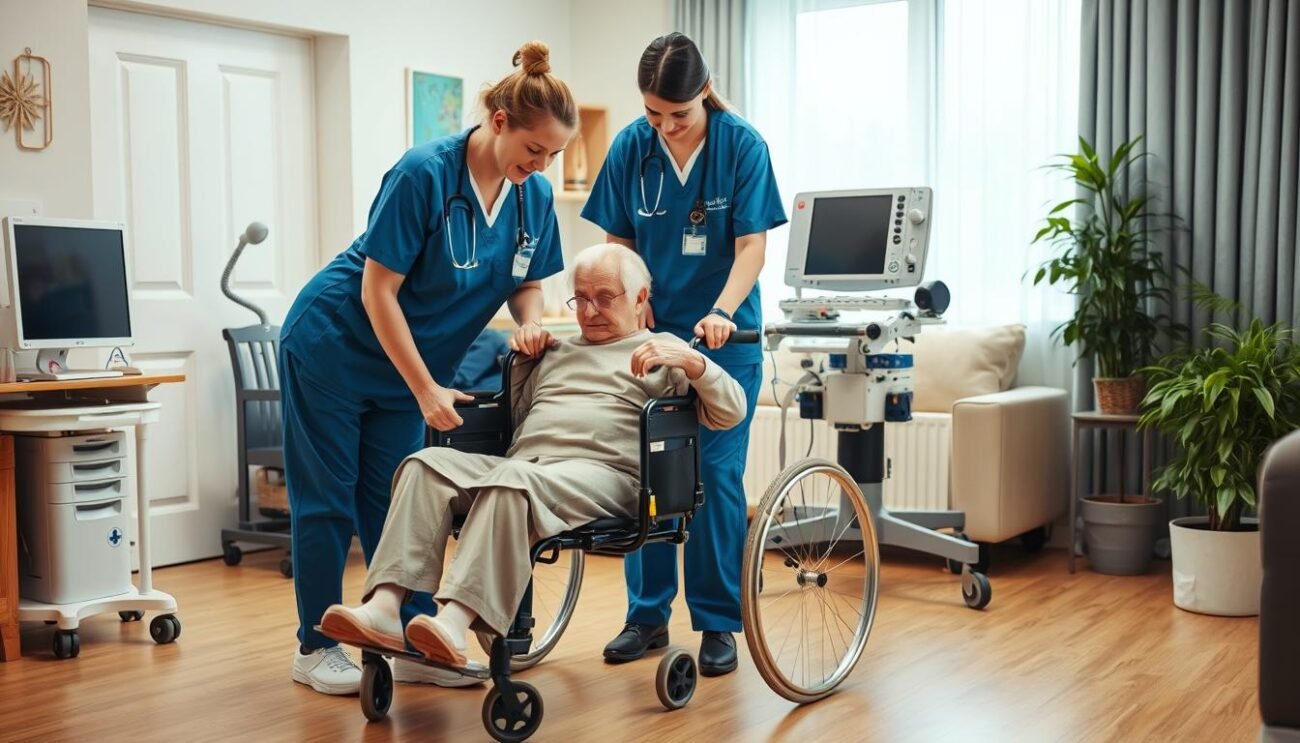 Complex care team providing specialist support at home Complex care team providing specialist support at home